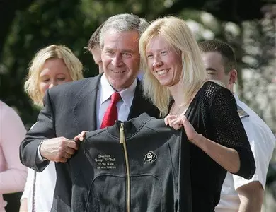CU Ski Team Honored at White House