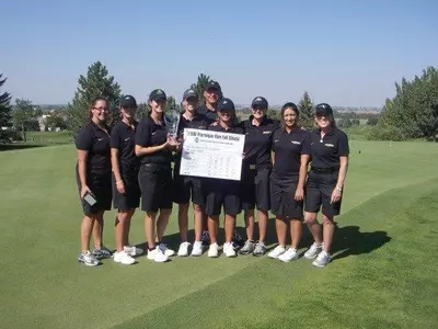 Ptarmigan Ram Fall Classic Champions women's golf team