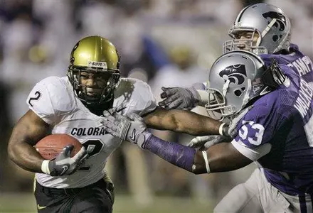 Colorado running back Hugh Charles (2)