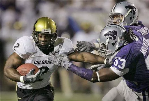 Colorado running back Hugh Charles (2)