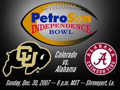 Buffs, Bama In 2007 Independence Bowl