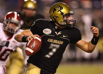 Colorado quarterback Cody Hawkins,