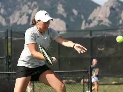 Tennis Trio Advances to Falcon Semifinal Rounds