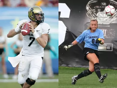 Cody Hawkins and Kirstin Radlinski