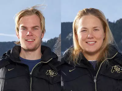 Ostensen and Nordh Race to CU Athlete of the Week Honors