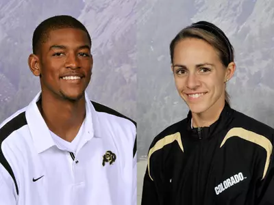Cory Higgins and Jenny Barringer