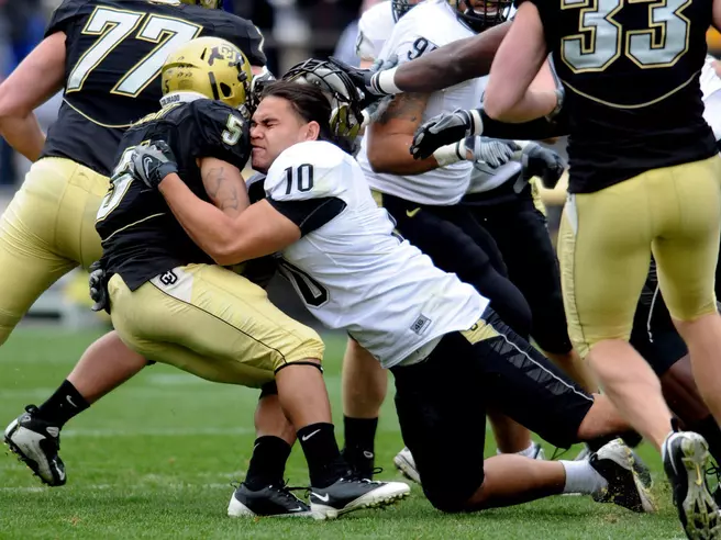 Black Downs Gold 17-10 In Spring Game