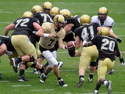 Cody Hawkins Offense Spring Game