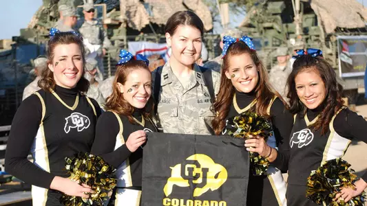 CU Cheerleaders Return From Trip To Iraq, Kuwait