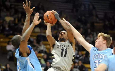 Higgins Takes Over Late as Buffs Hold on for 78-69 Win