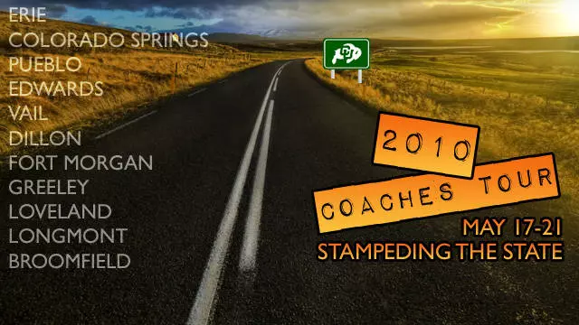 CU Athletic Department To Revive State Tour