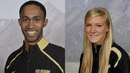 Jeremy Dodson and Emma Coburn