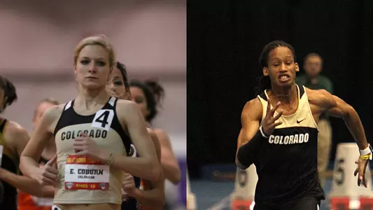 Emma Coburn and Joe Morris