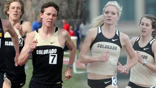 Matt Tebo and Emma Coburn