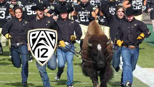 Pac 12 Logo with Ralphie