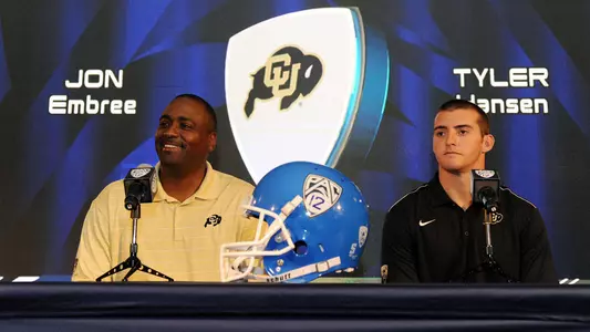 Jon Embree and Tyler Hansen