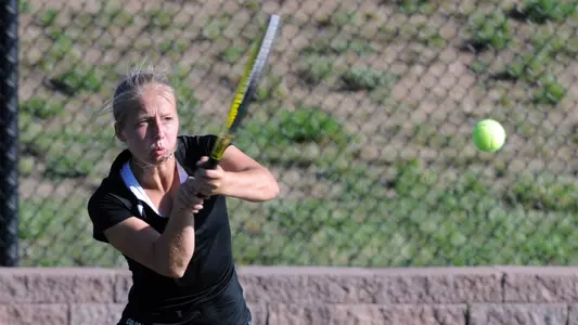 CU's Schleich Wins Dramatic Singles Pair