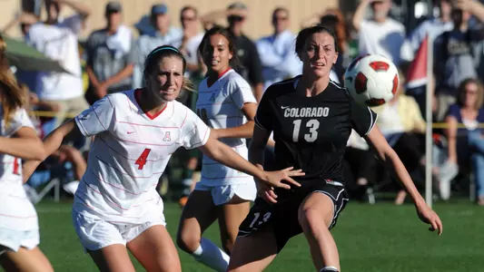 Soccer Fights, But Ties Arizona In 2OT