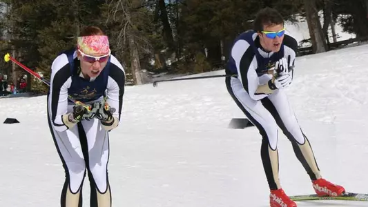 Eliska Hajkova and Rune Oedegaard