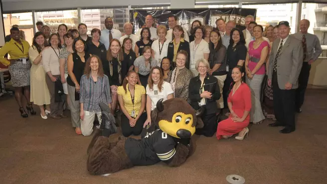 Buffs Get Out To Visit Denver Area Sponsors & Donors