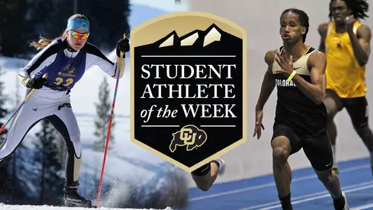 Joanne Reid, Joe Morris, CU Athlete of the Week