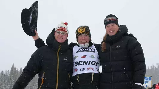 Nordic Podium - Joanne Reid, Eliska Hajkova, Maria Nordstrom