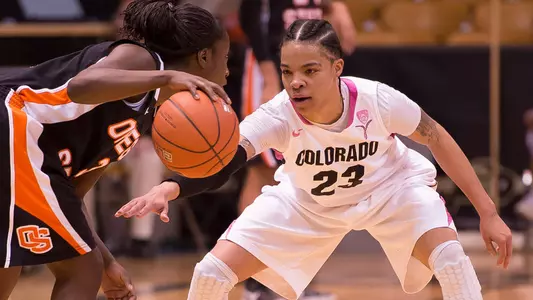 Buffs Beat Oregon State In Annual Pink Game