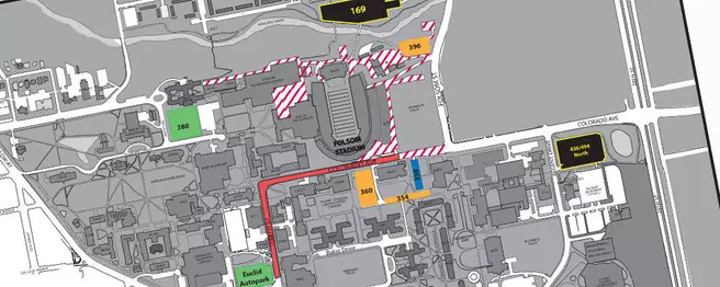 Spring Game Parking Info