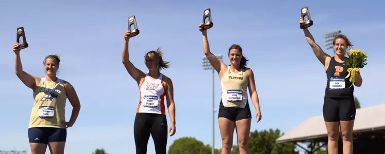Hunsucker & Bosshard Earn All-America Honors; Kipp Qualifies