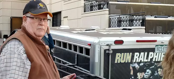 Bill Lowery, original Ralphie handler