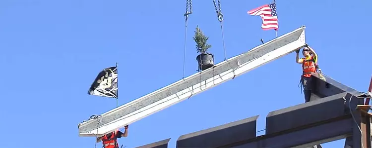 topping out