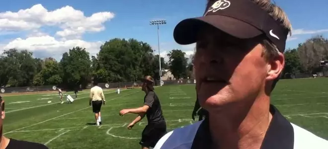 Mike MacIntyre Post Practice