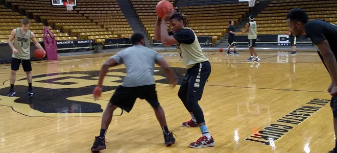 Buffs' Johnson Returns To Live Drills
