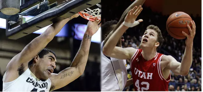 Pac-12 Big Man Battle: CU's Scott, Utah's Poeltl To Meet