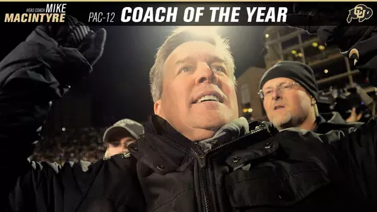 Coach Mike MacIntyre (Pac-12 COY)