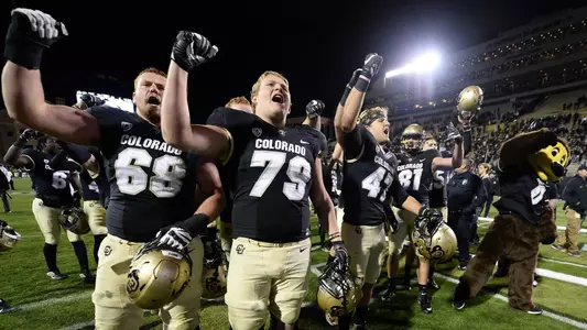 Buffs sing fight song