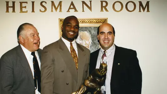 Doak Walker, Rashaan Salaam and Dave Plati