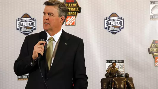 Mike MacIntyre receives COY award