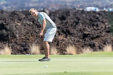 Golfers Under Par Second Straight Day, Finish 11th In Hawai'i