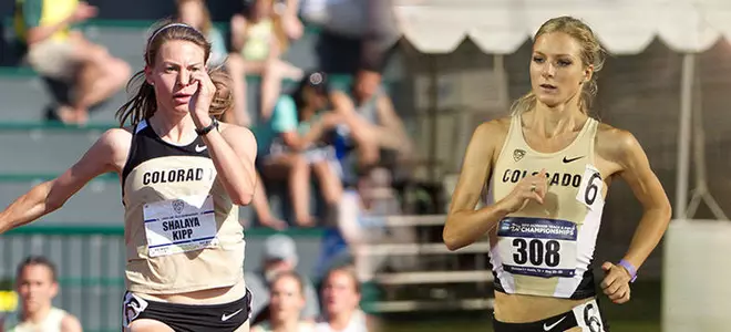 Shalaya Kipp and Emma Coburn