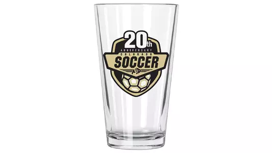 20th anniversary pint glass