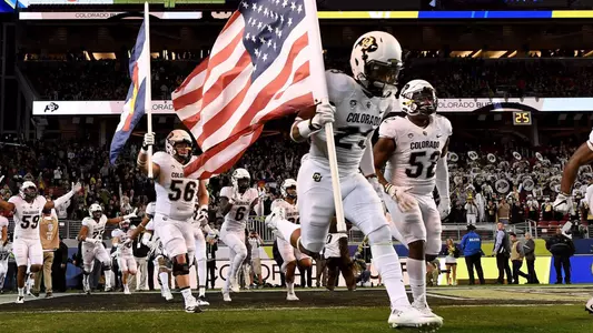 Buffs with flag