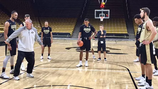 Buffs hoops practice