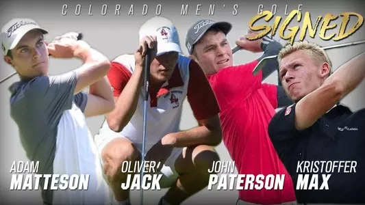 Men's Golf Signing Day