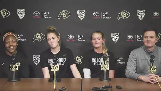 Volleyball press conference