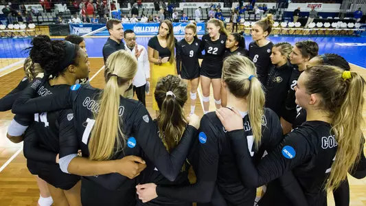 Team Huddle vs. Nebraska