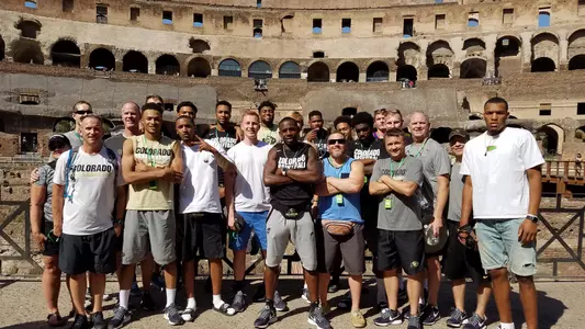 Buffs at Roman Colosseum