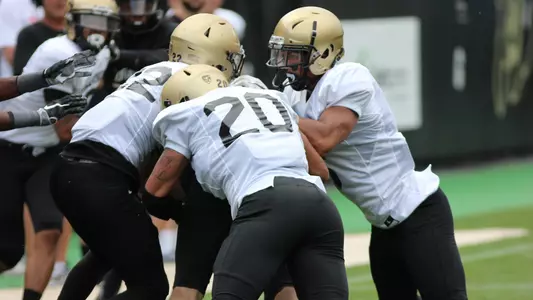 Defense scrimmage