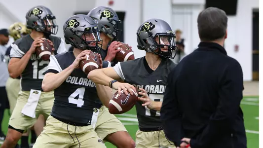 Buffs QBs in spring