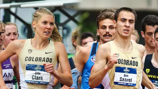 Erin Clark and Ben Saarel